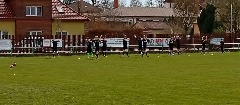 Zápas Tj lokomotiva-Babí-Zábrodí 7:1